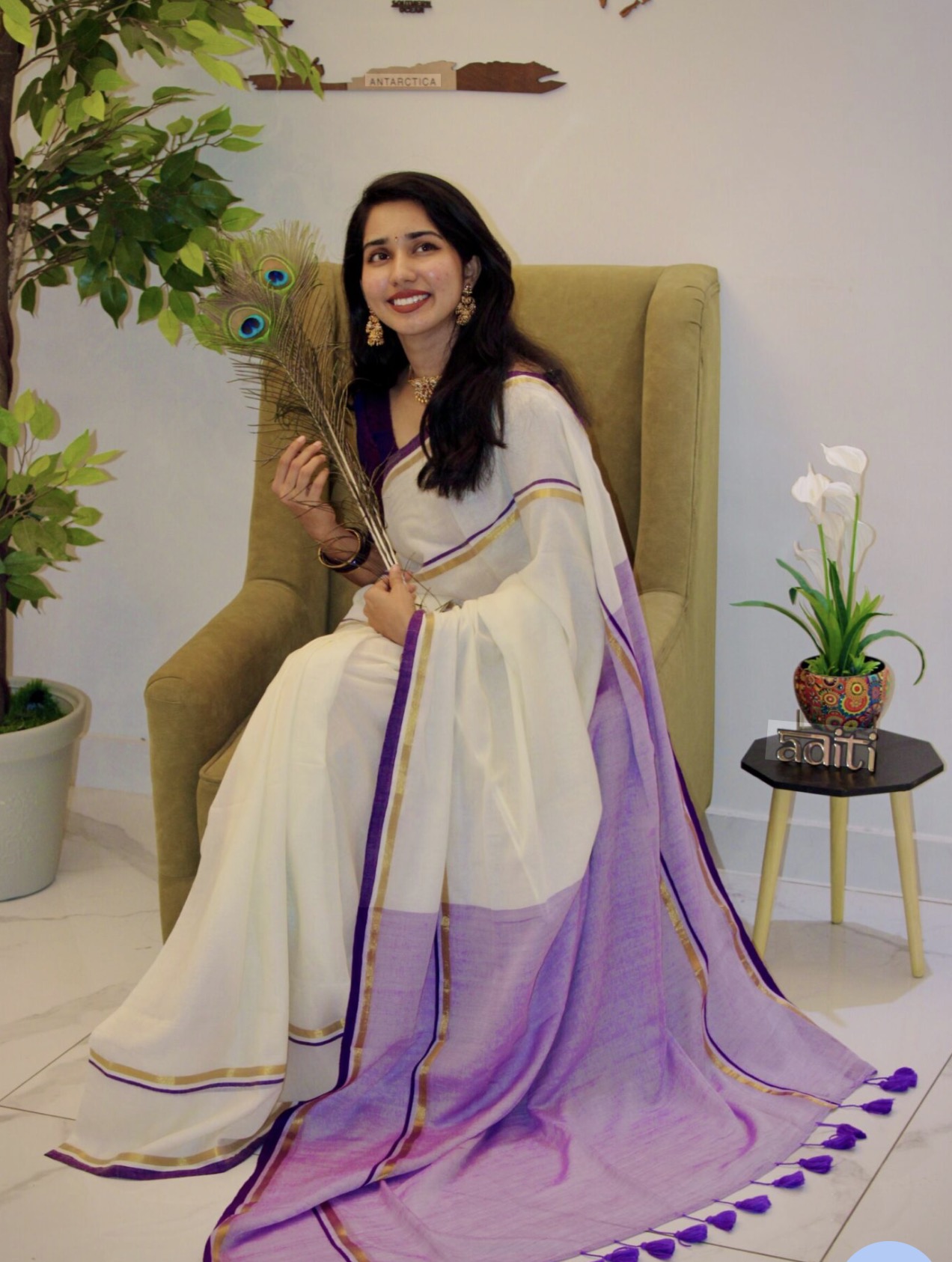 MUL COTTON PURPLE KARA