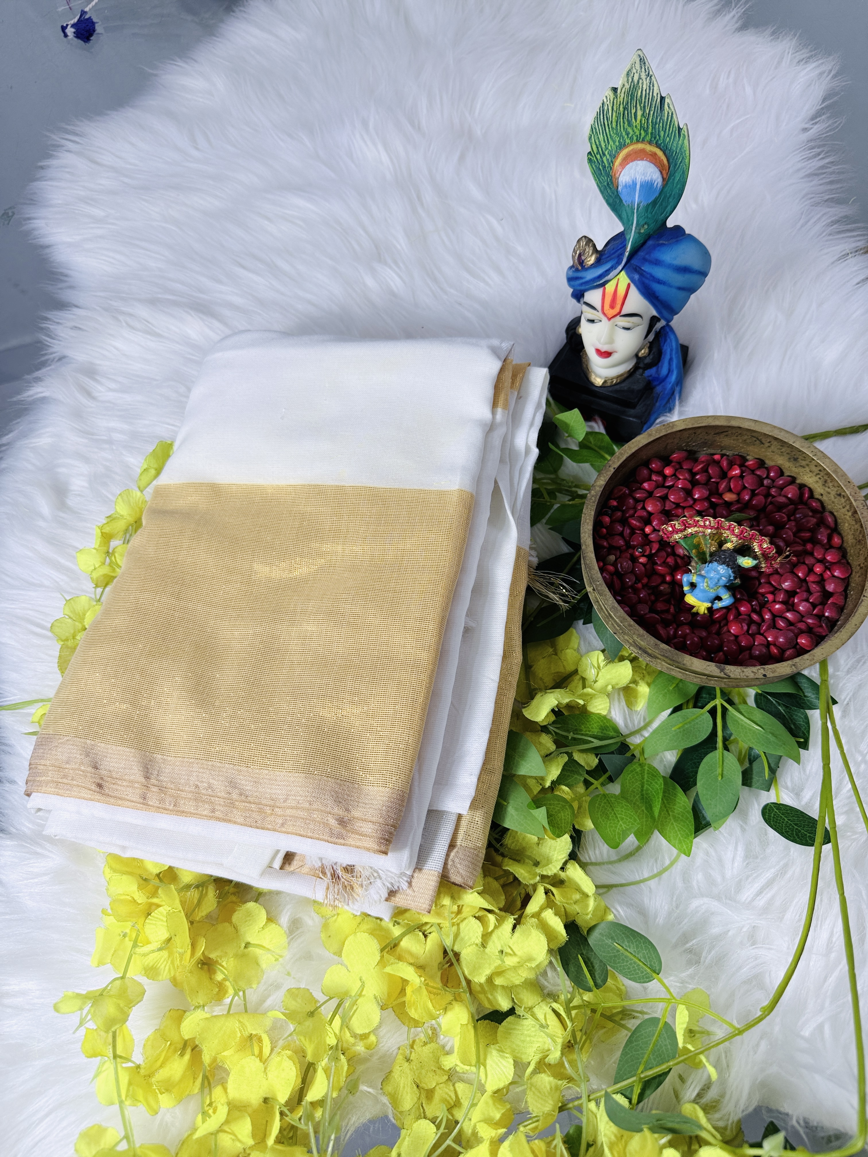 MUL COTTON KASAVU KARA