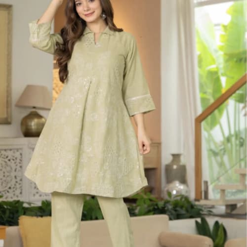 Cotton Kurta set
