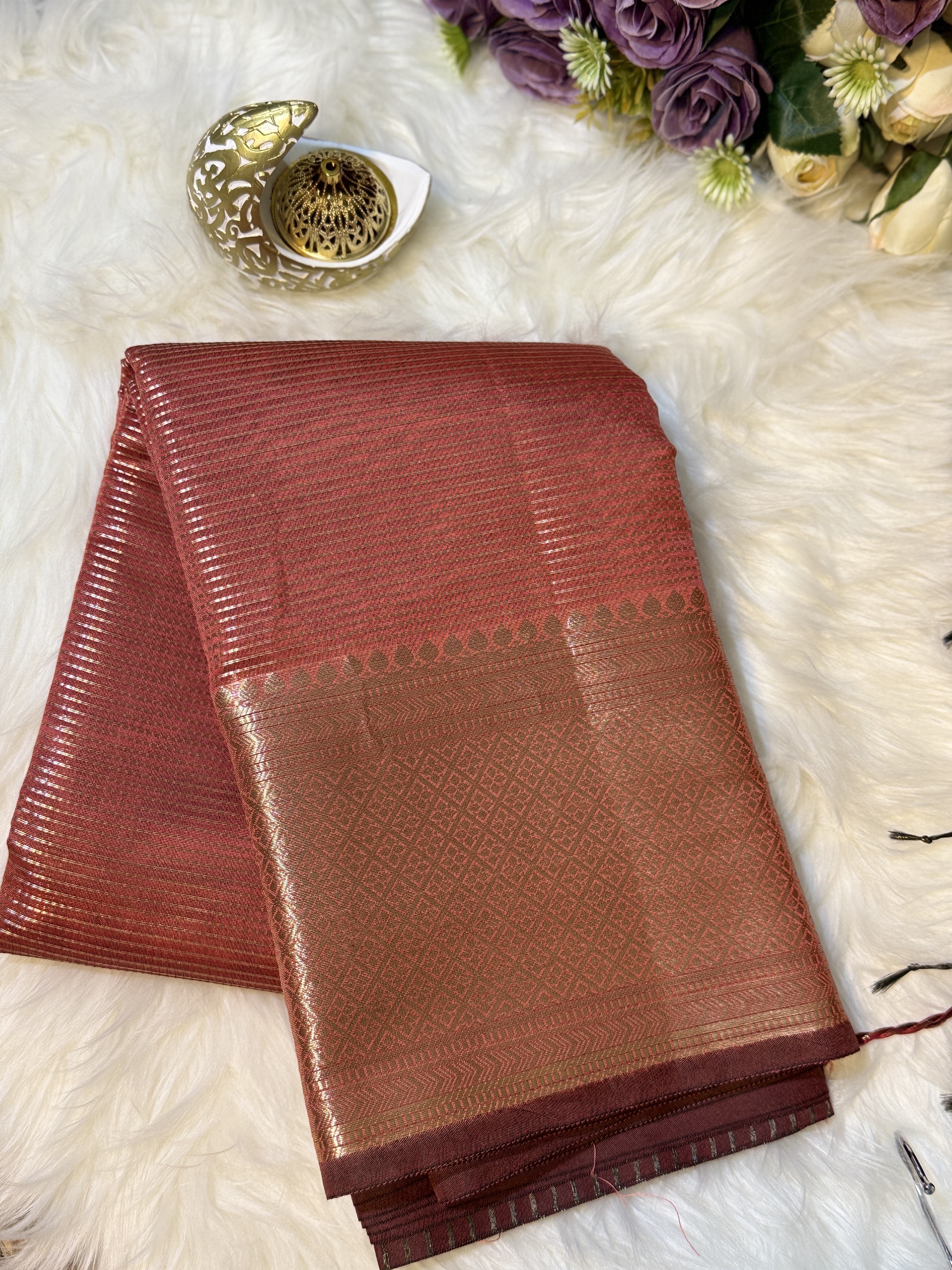 COTTON HAND WOVEN PEACH