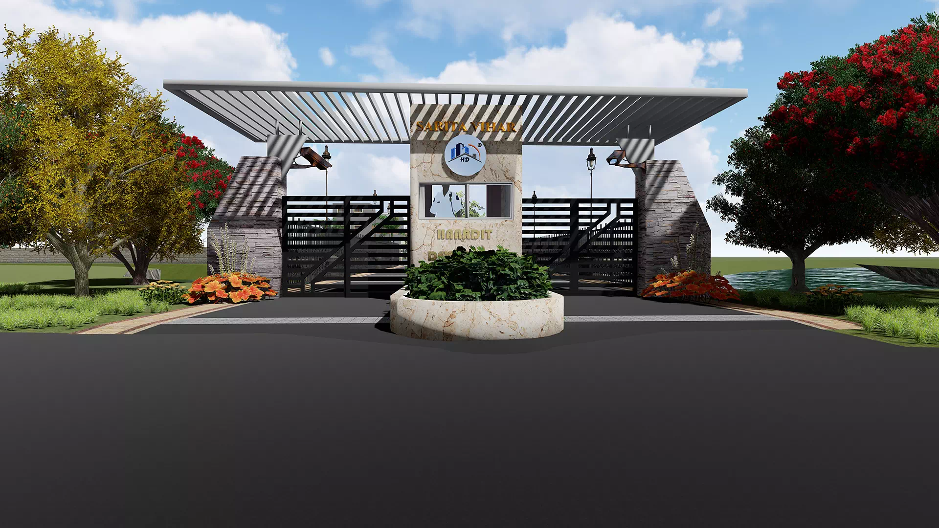 Sarita Vihar 3D Mockup Image