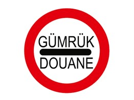 Gümrük (Durmadan Geçmek Yasak) Levhası TT-31 levhası fotoğrafı Gümrük (Durmadan Geçmek Yasak) Levhası TT-31 levhası fotoğrafı