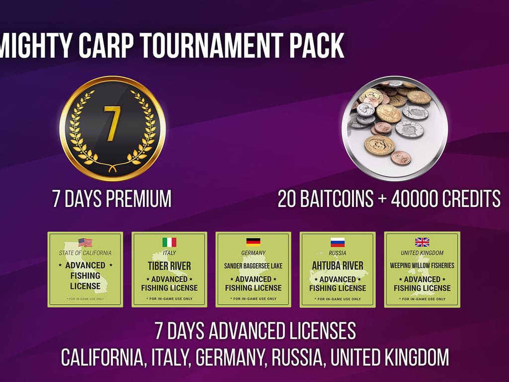 How Long Does it Take to Download Fishing Planet: Mighty Carp Tournament Pack?