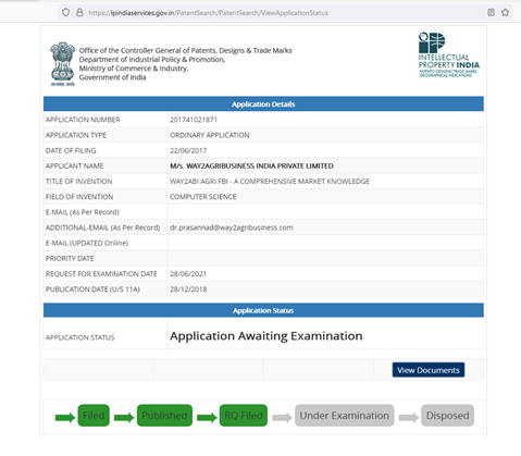 PATENT-WAY2ABI AGRI FBI