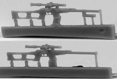 VSS Vintorez sniper rifle, 6pc