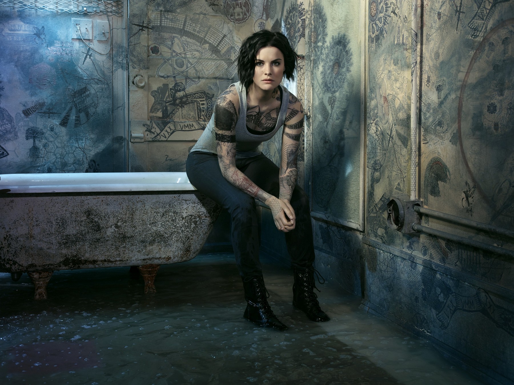 Jaimie Alexander Sexy For Blindspot Promo