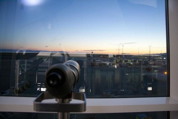 Genius. Telescopes at the airport!