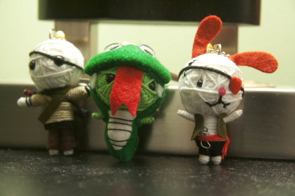 Picked up some cute voodoo dolls from Aberdeen.
