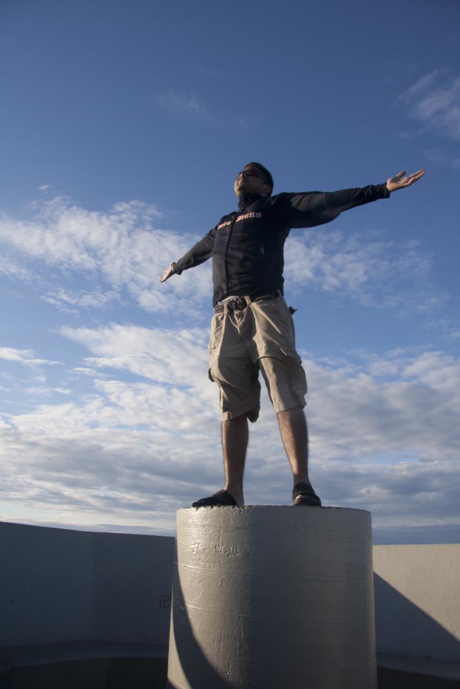 I'm on top of the world!