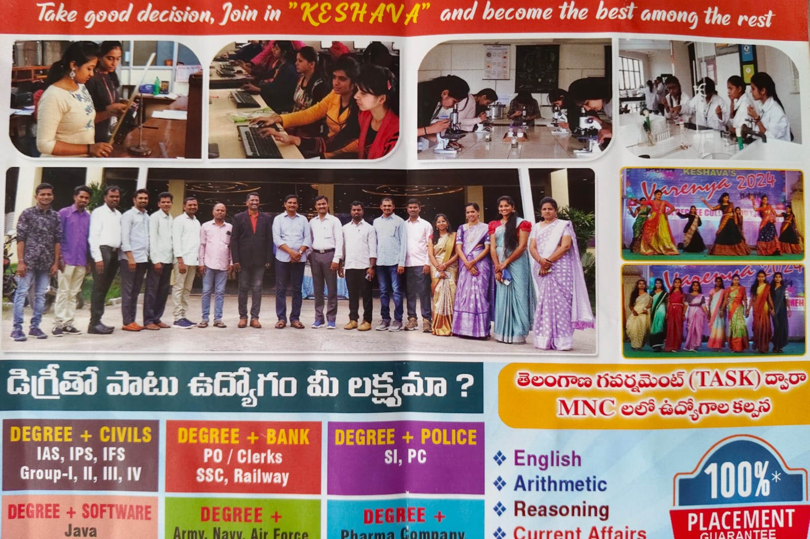 WELCOME TO KESHAVA WOMENS DEGREE COLLEGE