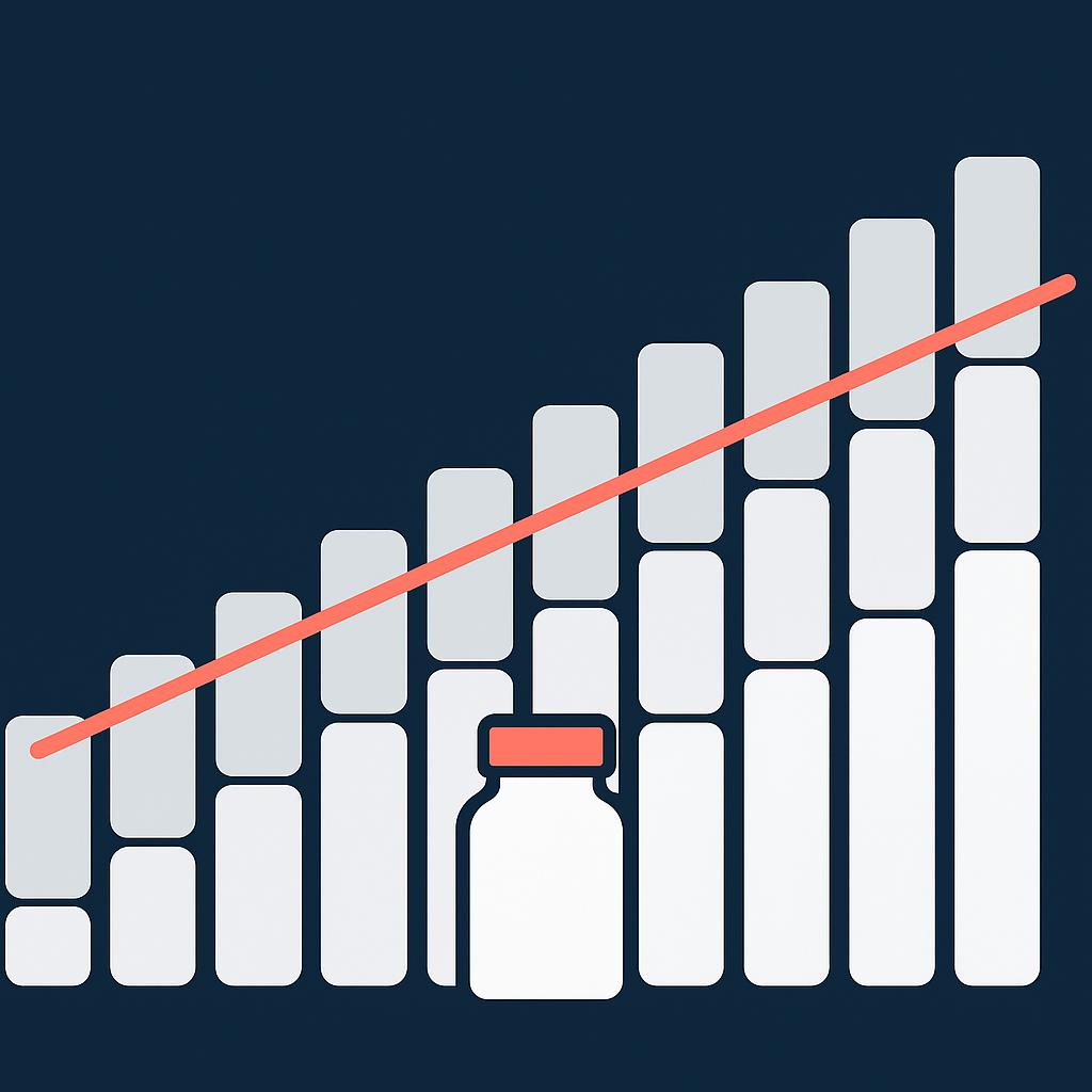 Cohort analysis tracking customer profitability by acquisition month
