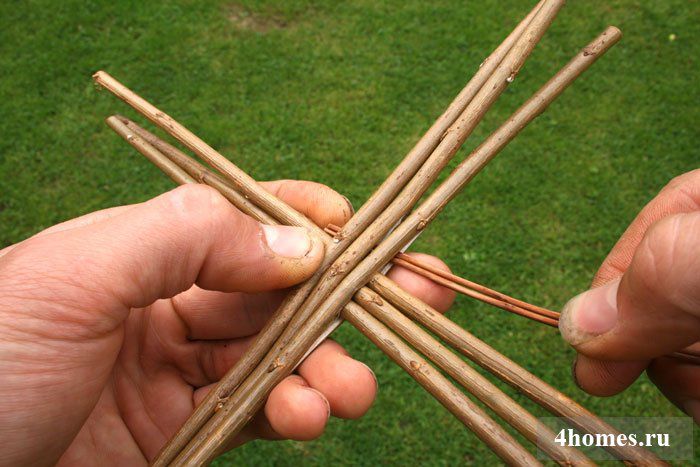 Корзины из лозы и ивы пошаговая инструкция для начинающих