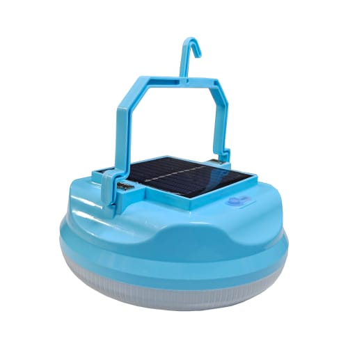 FOCO LED OVAL 500W RECARGABLE CON PANEL SOLAR CELUX