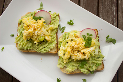 Avocado and Egg Toast