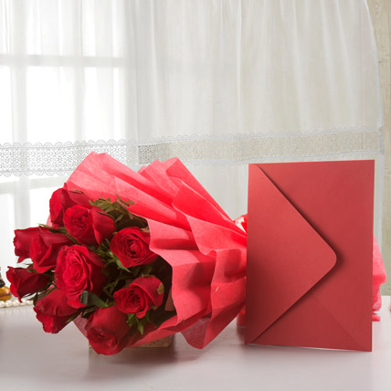 Bouquet N Greeting Card