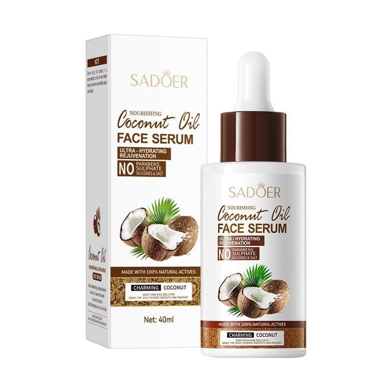 Sadoer Coconut Oil Face Serum Ultra Hydrating Rejuvenating