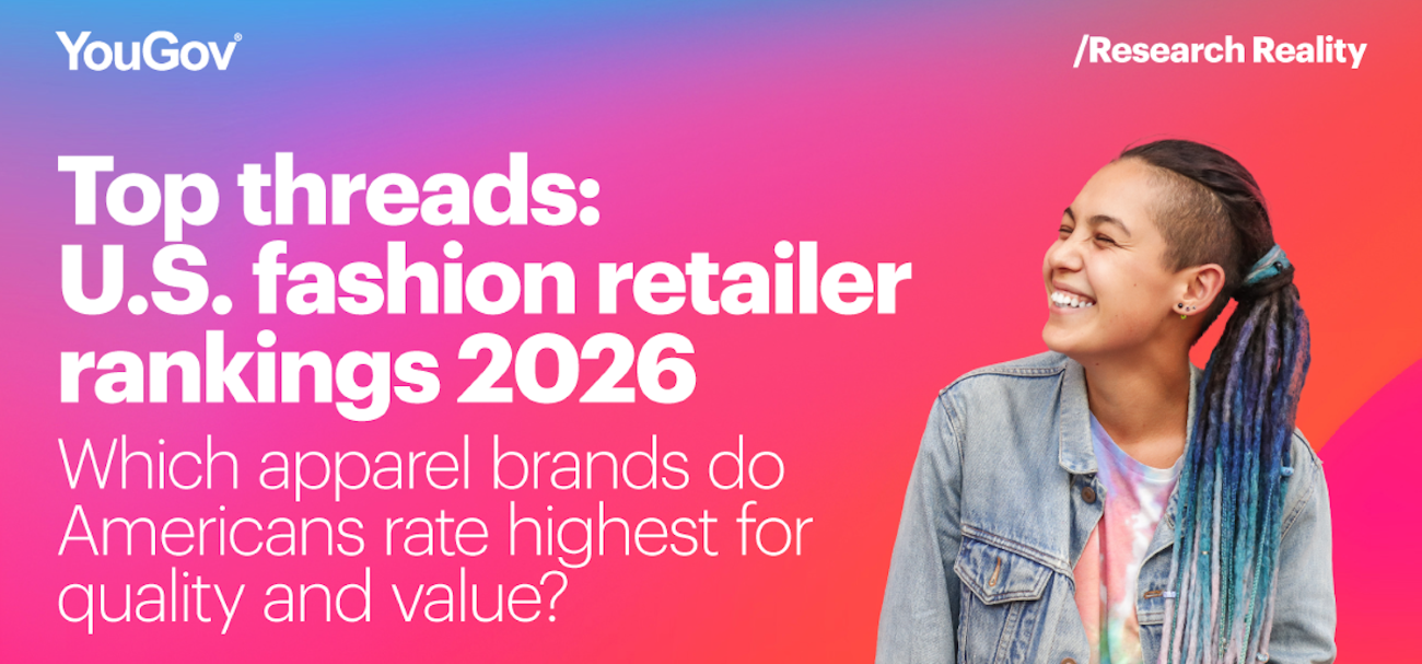 Nike leads U.S. fashion brand rankings as athletic and heritage brands dominate consumer consideration