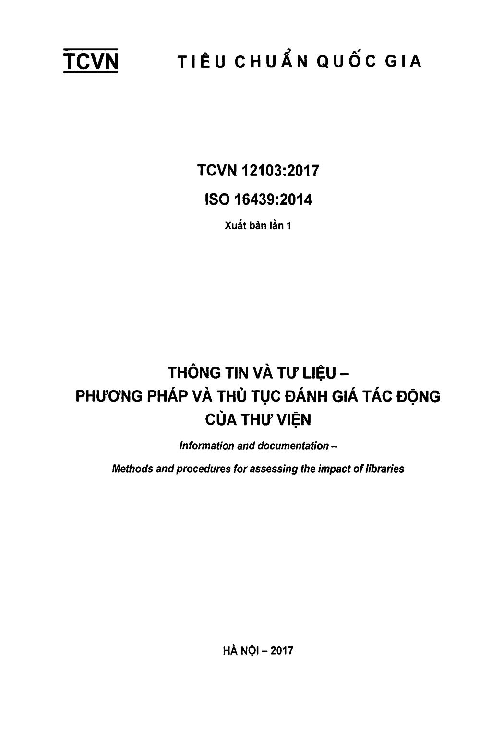 TCVN 12103 2017 ISO 16439 2014