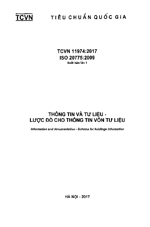 TCVN 11974 2017 ISO 20775 2009