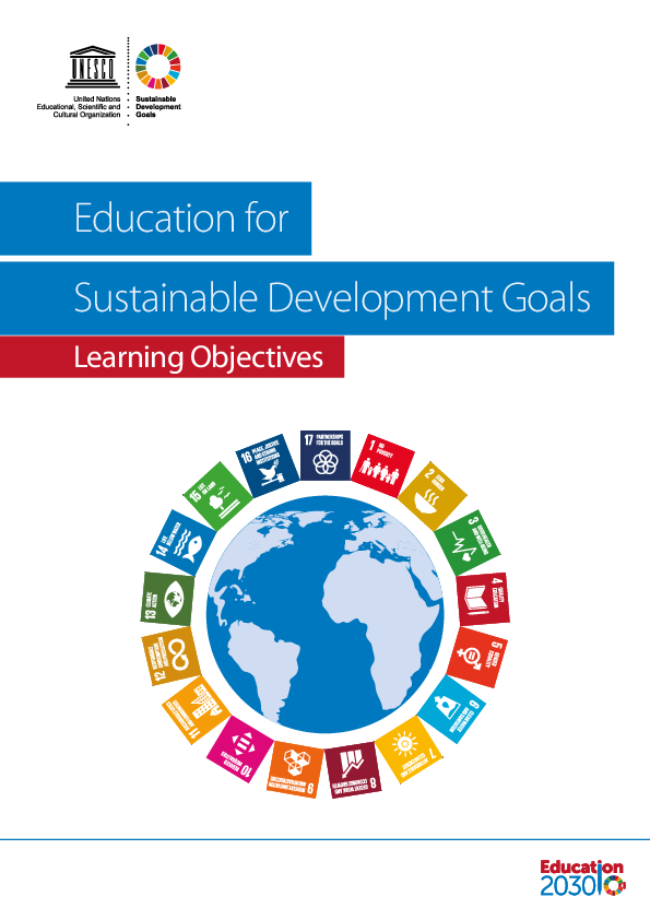 Education for sustainable development goals learning objectives.