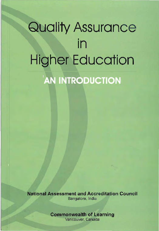 Quality assurance in higher education an introduction