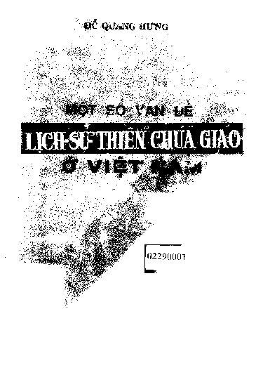 Một số vấn đề lịch sử thiên chúa giáo ở Việt Nam