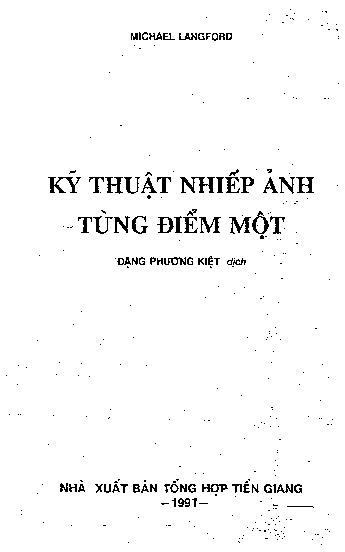 Kỹ thuật nhiếp ảnh từng điểm một