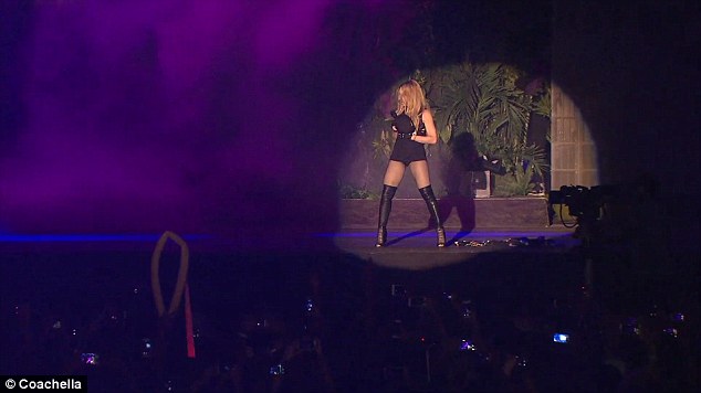 She is not giving up: Coachella is an odd place for Madonna to be as it is known for attracting a younger crowd such as Katy Perry, Justin Bieber, Kendall Jenner and Gigi Hadid