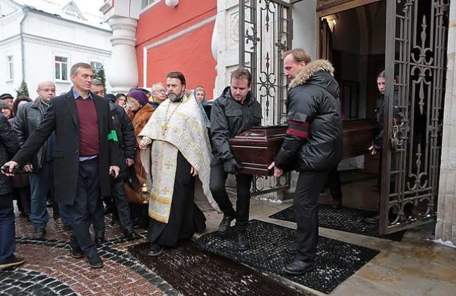 Похороны Андрея Давидяна