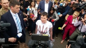 Герой Украины Надежда Савченко встала в очередь на биржу труда