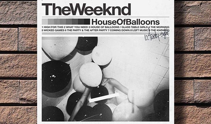 Обложка дебютного альбома The Weeknd «House of Balloons»