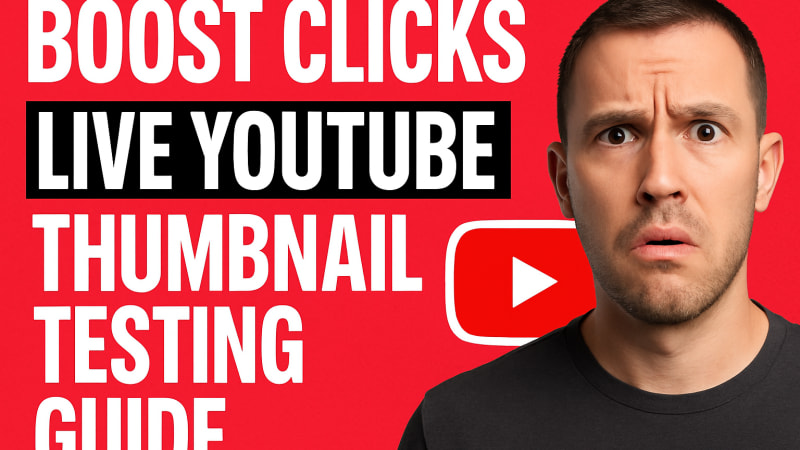 Boost Clicks: Live YouTube Thumbnail Testing Guide
