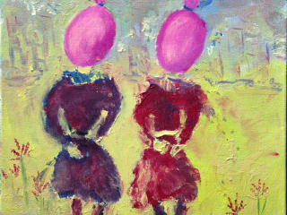 Girlhood. 2013. Oil on canvas. 30x24 cm