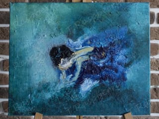 BALLERINA. 2015. Canvas Oil. 40x50 cm