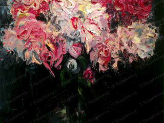 BOUQUET. 2014. Canvas Oil. 70x50 cm