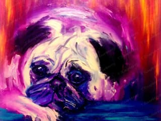 Summer. 2016. Canvas Oil. 40x40 cm