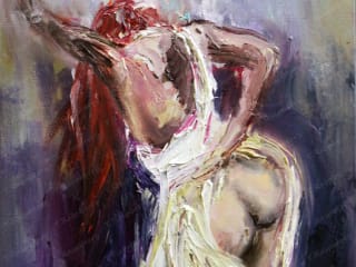 Dress. 2016. Oil on canvas. 40x30 cm