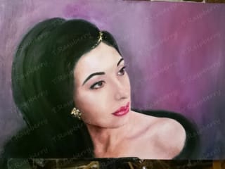 Claire. 2015. Oil on canvas. 70x50 cm