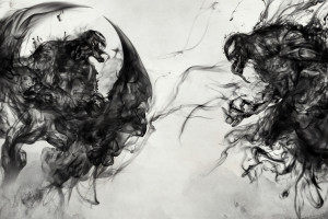 Venom Vs Riot Artwork 8k Wallpaper