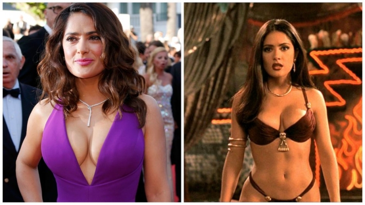 Актриса Salma Hayek Сальма Хайек горячие фото 18  без цензуры