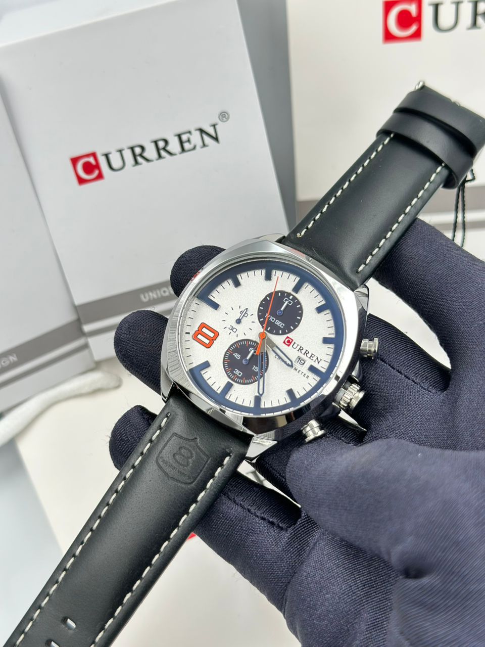 Montre Curren – Édition Noir Acier