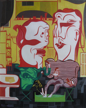 Mao Guo - love, 40 x 50 cm, 2008