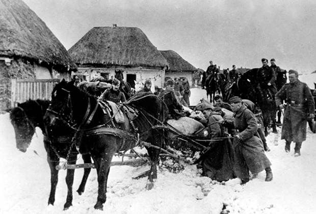 Немецкое сельское хозяйство не справлялось с задачей обеспечения продовольствием армии и тыла. Кроме того, поставки еды железнодорожным транспортом на Восточный фронт неблагоприятно сказывались на снабжении армии оружием и боеприпасами, потому оккупационным частям ставилась задача обеспечивать себя пропитанием самостоятельно — за счет местных жителей.