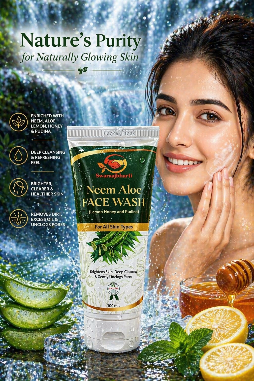 Neem Aloe Face Wash