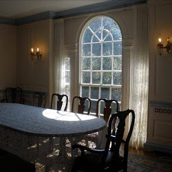 Jet Glass and Mirror - Dining Room Table