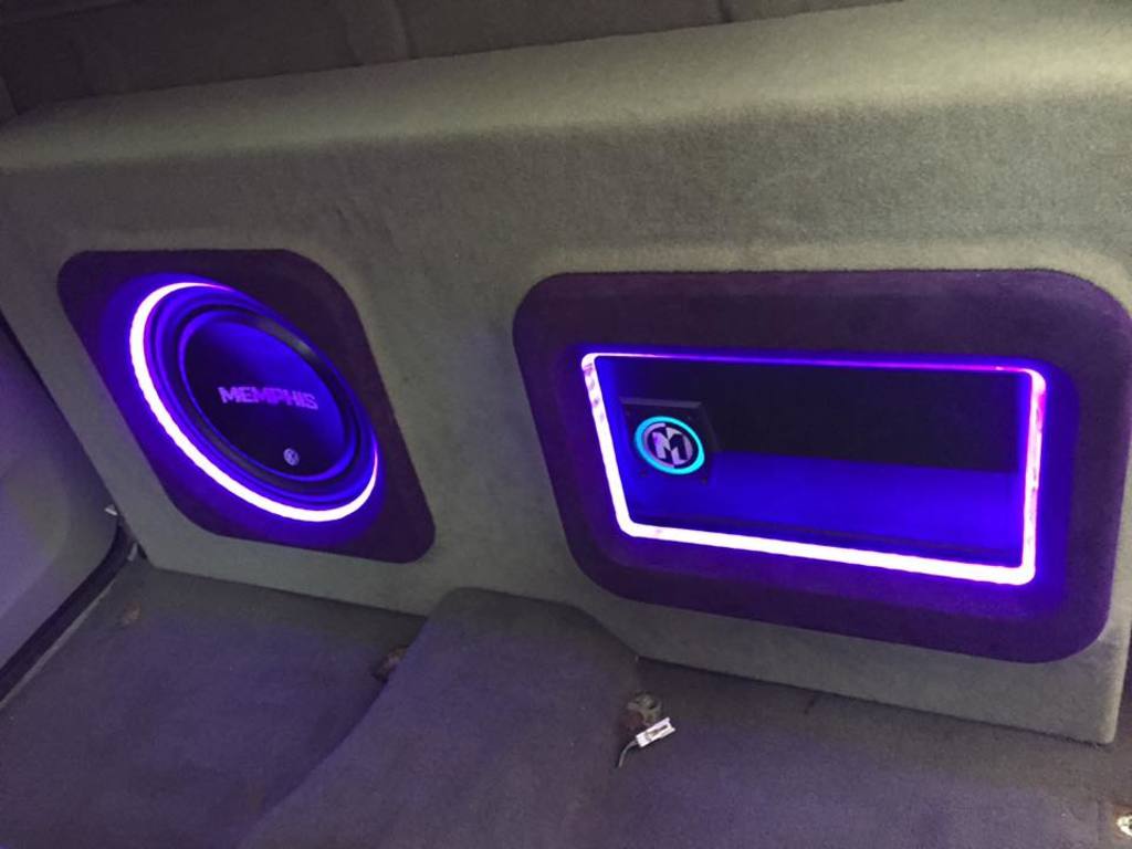 led car speakers
