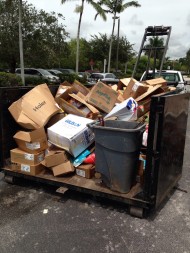 Mark Anthony Hauling - Boxes and Debris In Truck From Property Cleanout