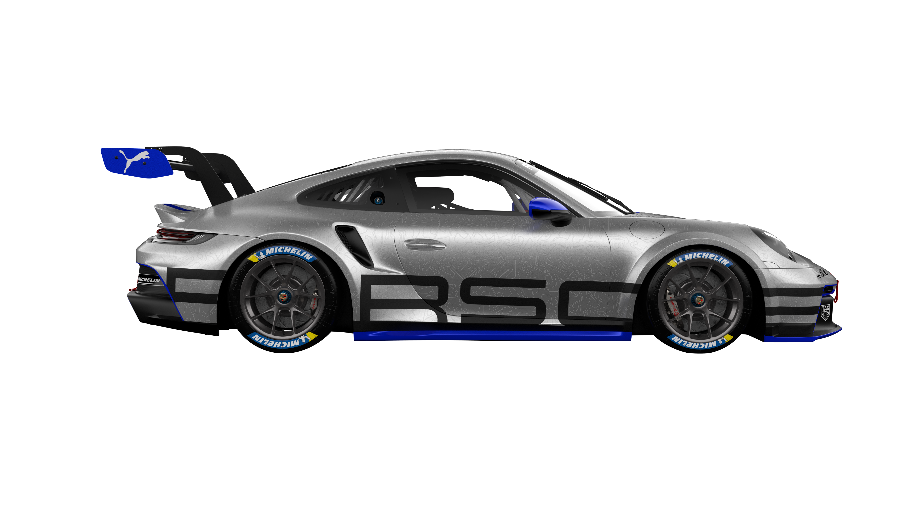ポルシェ　911 GT3 cup car JAPANカラー The Porsche 911 GT3 Cup