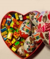 Love is   Kinder Box