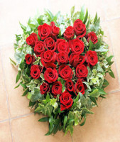 Heart shaped arrangement